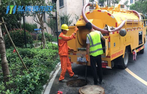 上海松江区石湖荡镇雨污管道清淤疏通